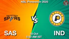 SAS vs IND Match Result