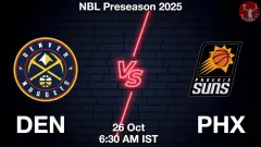 DEN vs PHX Match Result