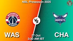 WAS vs CHA Match Result