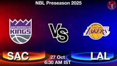 SAC vs LAL Match Result