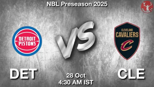 DET vs CLE Match Previews DET vs CLE Match Previews and NBA Tips