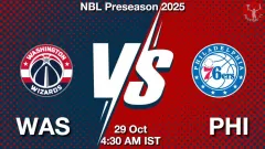 WAS vs PHI Match Result