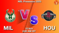 MIL vs HOU Match Result