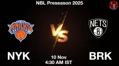 NYK vs BRK Match Result