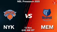 NYK vs MEM Match Result