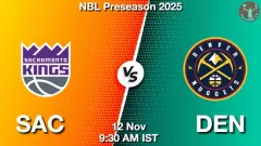 SAC vs DEN Match Result