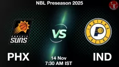 PHX vs IND Match Result