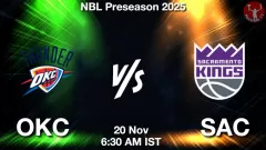 OKC vs SAC Match Result