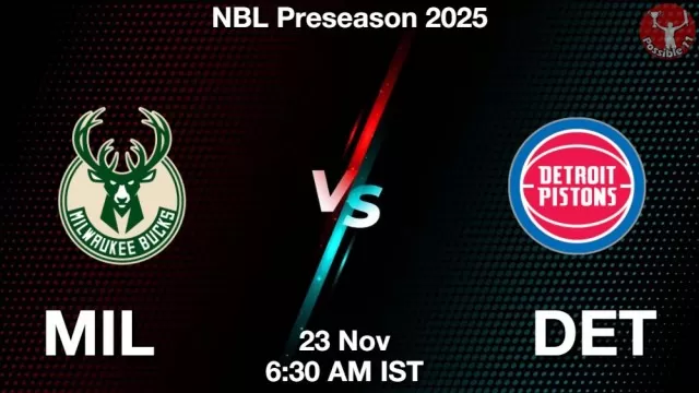 MIL vs DET Match Previews and NBA Tips