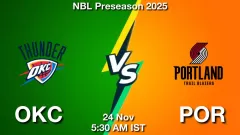 OKC vs POR Match Result