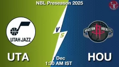 UTA vs HOU Match Result
