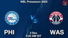 PHI vs WAS Match Result