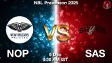 NOP vs SAS Match Preview & Latest Updates - <small>Tue, 09 Dec 06:30 AM IST</small>