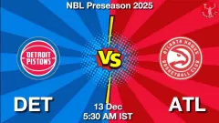DET vs ATL Match Result