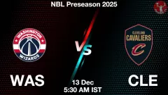 WAS vs CLE Match Result
