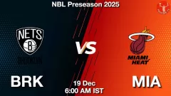 BRK vs MIA Match Result
