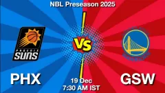 PHX vs GSW Match Result