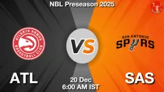 ATL vs SAS Match Result