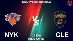 NYK vs CLE Match Result
