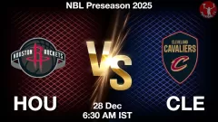 HOU vs CLE Match Result