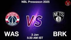 WAS vs BRK Match Result