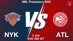 NYK vs ATL Match Result