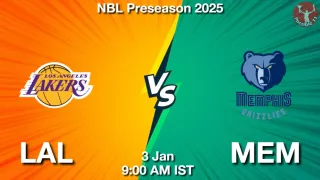 LAL vs MEM - NBL Preseason