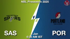 SAS vs POR Match Result