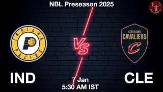 IND vs CLE - NBL Preseason