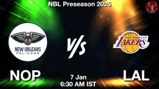 NOP vs LAL - NBL Preseason