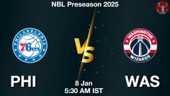 PHI vs WAS Match Result
