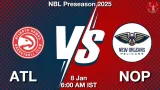 ATL vs NOP Match Preview & Latest Updates - <small>Thu, 08 Jan 06:00 AM IST</small>