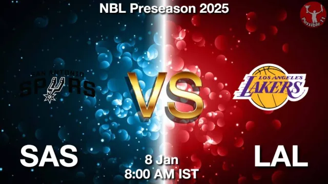 SAS vs LAL Match Previews and NBA Tips