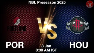 POR vs HOU - NBL Preseason