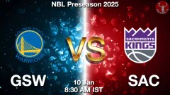 GSW vs SAC Match Result