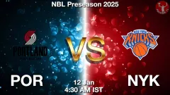 POR vs NYK Match Result