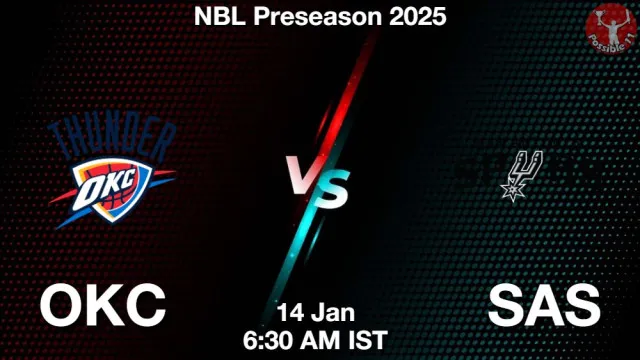 OKC vs SAS Match Previews and NBA Tips