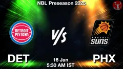 DET vs PHX Match Result