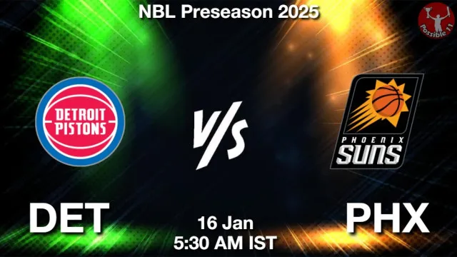 DET vs PHX Match Previews and NBA Tips
