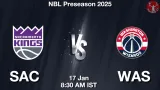 SAC vs WAS Match Preview & Latest Updates - <small>Sat, 17 Jan 08:30 AM IST</small>