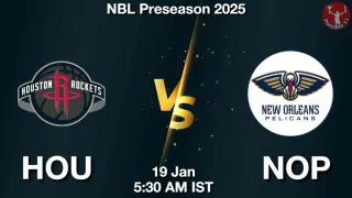 HOU vs NOP - NBL Preseason