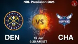 DEN vs CHA Match Preview & Latest Updates - <small>Mon, 19 Jan 06:30 AM IST</small>