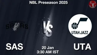 SAS vs UTA - NBL Preseason