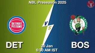 DET vs BOS - NBL Preseason