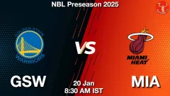 GSW vs MIA Match Result