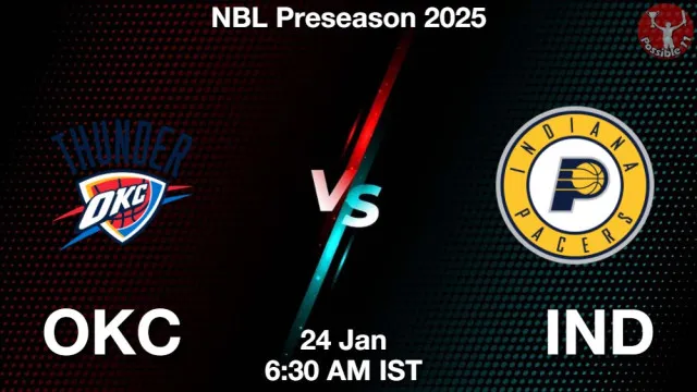 OKC vs IND Match Previews and NBA Tips