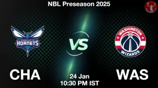 CHA vs WAS - NBL Preseason