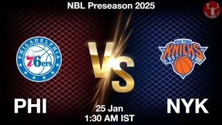 PHI vs NYK - NBL Preseason