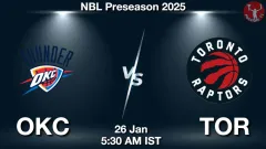 OKC vs TOR Match Result