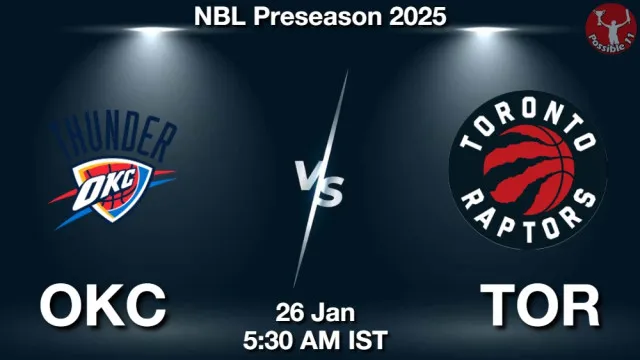 OKC vs TOR Match Previews and NBA Tips